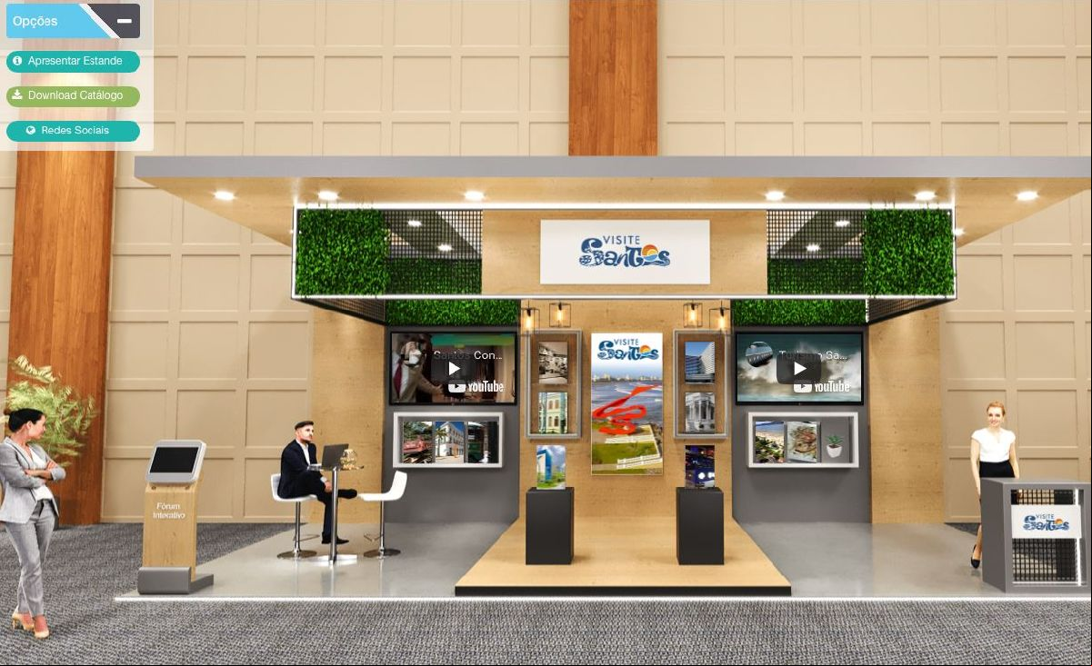 SANTOS É APRESENTADA COMO DESTINO PARA EVENTOS NA EDIÇÃO VIRTUAL DA EBS 2020 – EVENTO BUSINESS SHOW